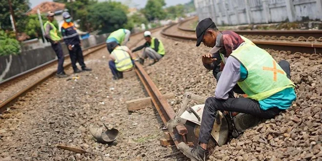 KAI Yogyakarta Ganti 7.000 Meter Rel, Tingkatkan Keamanan Perjalanan