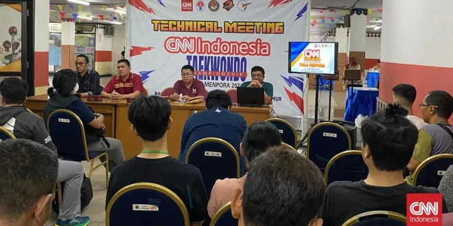 Kemeriahan Hari Pertama CNN Indonesia Taekwondo Championship 2