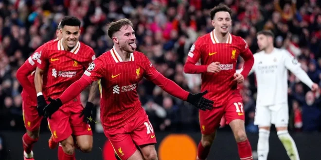 Liverpool Bungkam Real Madrid 3-1 di Liga Champions 2025