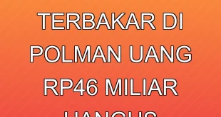 Mobil Boks Terbakar di Polman, Uang Rp4,6 Miliar Hangus