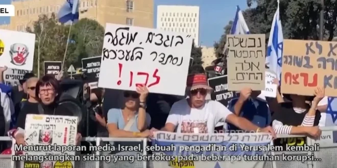 Netanyahu Ajukan Pengampunan Presiden Israel Kasus Korupsi