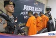 Penangkapan 5 Pria Nyabu di Pos Pengamanan TNI-Polri Makassar