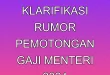 PM Jepang Klarifikasi Rumor Pemotongan Gaji Menteri 2024