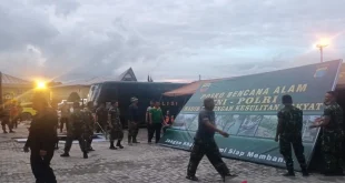 Polri Percepat Distribusi Bantuan Airdrop di Sumut Efisien