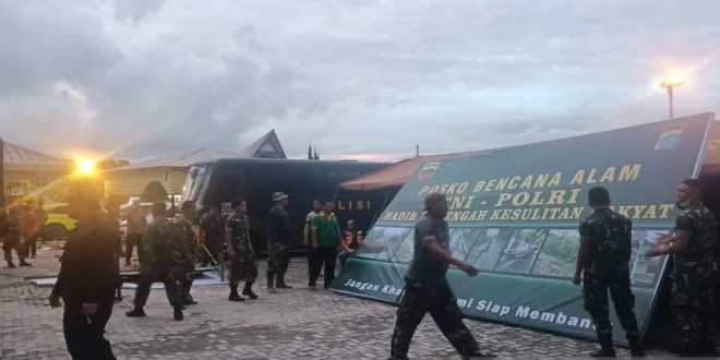 Polri Percepat Distribusi Bantuan Airdrop di Sumut Efisien