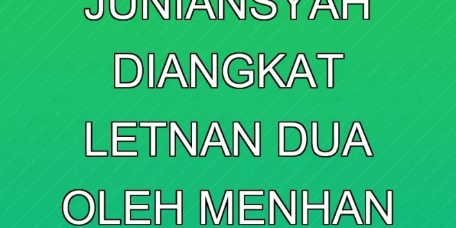Rizki Juniansyah Diangkat Letnan Dua oleh Menhan Prabowo