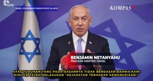 Surat Penangkapan Netanyahu oleh Turki Belum Terbukti Resmi