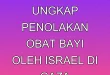 UNICEF Ungkap Penolakan Obat Bayi oleh Israel di Gaza