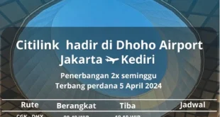 Update Diskon Boarding Pass Bandara Dhoho untuk Wisata Kediri?