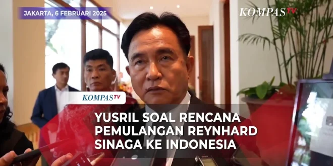 Yusril Tegaskan Belum Ada Pembahasan Pemulangan Reynhard Sinaga