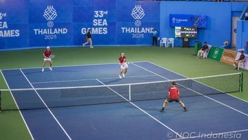 Aldila Janice Raih Emas ke-83 Indonesia di Tenis Regional