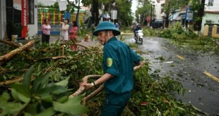 Badai Tropis Koto Hantam Vietnam: 3 Tewas, Evakuasi Darurat