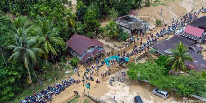 Banjir Longsor Sumatra: 867 Meninggal, 512 Hilang Terkini