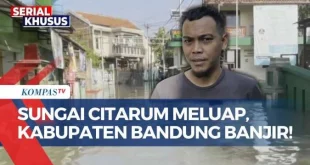 Banjir Luapan Sungai Citarum Melanda 3 Kecamatan Bandung