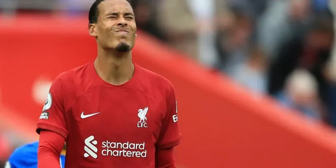 Blunder Van Dijk Bawa Liverpool Nyaris Degradasi Liga Inggris 2024