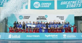 Campus League Ekspansi Futsal 10 Cabor, Jadwal & Target 2025