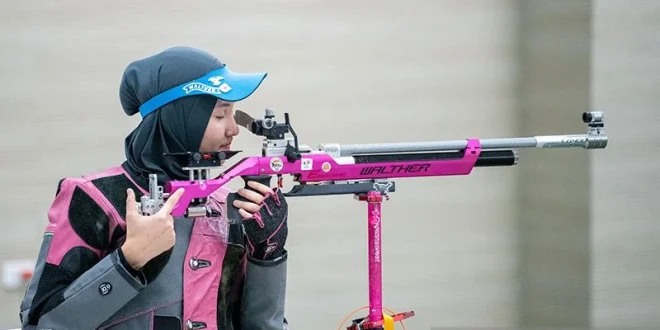 Dewi Laila Raih Medali Emas Ke-22 Indonesia di 10m Air Rifle Putri