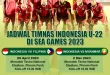 Jadwal Wakil Indonesia SEA Games 2025 10 Desember Belum Final