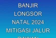 KAI Antisipasi Banjir Longsor Natal 2024: Mitigasi Jalur Rawan