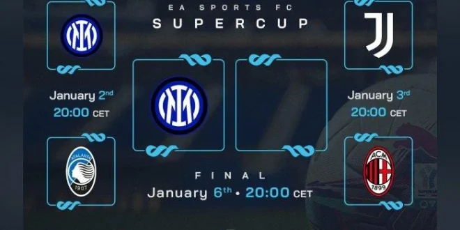 Napoli Hajar Milan 4-1 di Final Supercoppa Italia 2026