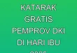 Operasi Katarak Gratis Pemprov DKI di Hari Ibu 2025