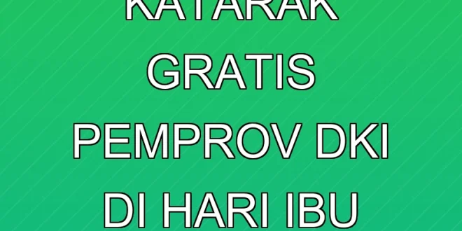Operasi Katarak Gratis Pemprov DKI di Hari Ibu 2025