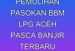 Pemulihan Pasokan BBM & LPG Aceh Pasca Banjir Terbaru