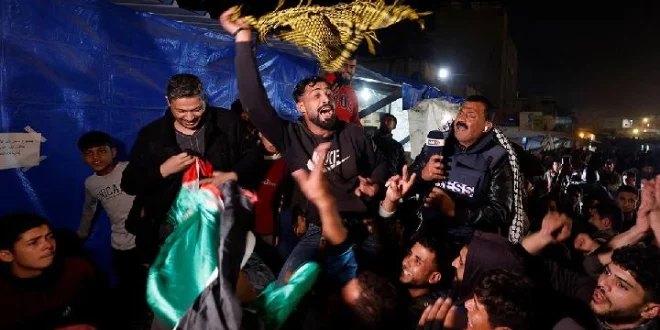 Ribuan Warga Gaza Rayakan Pernikahan Massal di Khan Younis