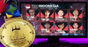 Subhi Stevani Raih Medali Emas Kedelapan Angkat Besi SEA Games