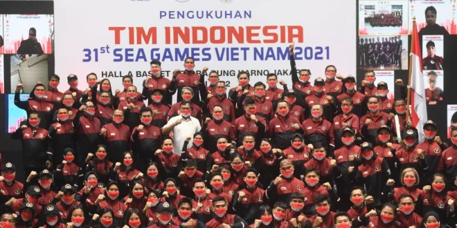 Upacara Pengukuhan Atlet SEA Games 2025 oleh Prabowo Subianto