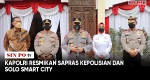 Kapolri Resmikan Smart City Pusat Komando Kepolisian 2025