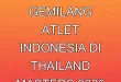 Prestasi Gemilang Atlet Indonesia di Thailand Masters 2026
