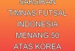 Shin Tae Yong Saksikan Timnas Futsal Indonesia Menang 5-0 atas Korea Selatan